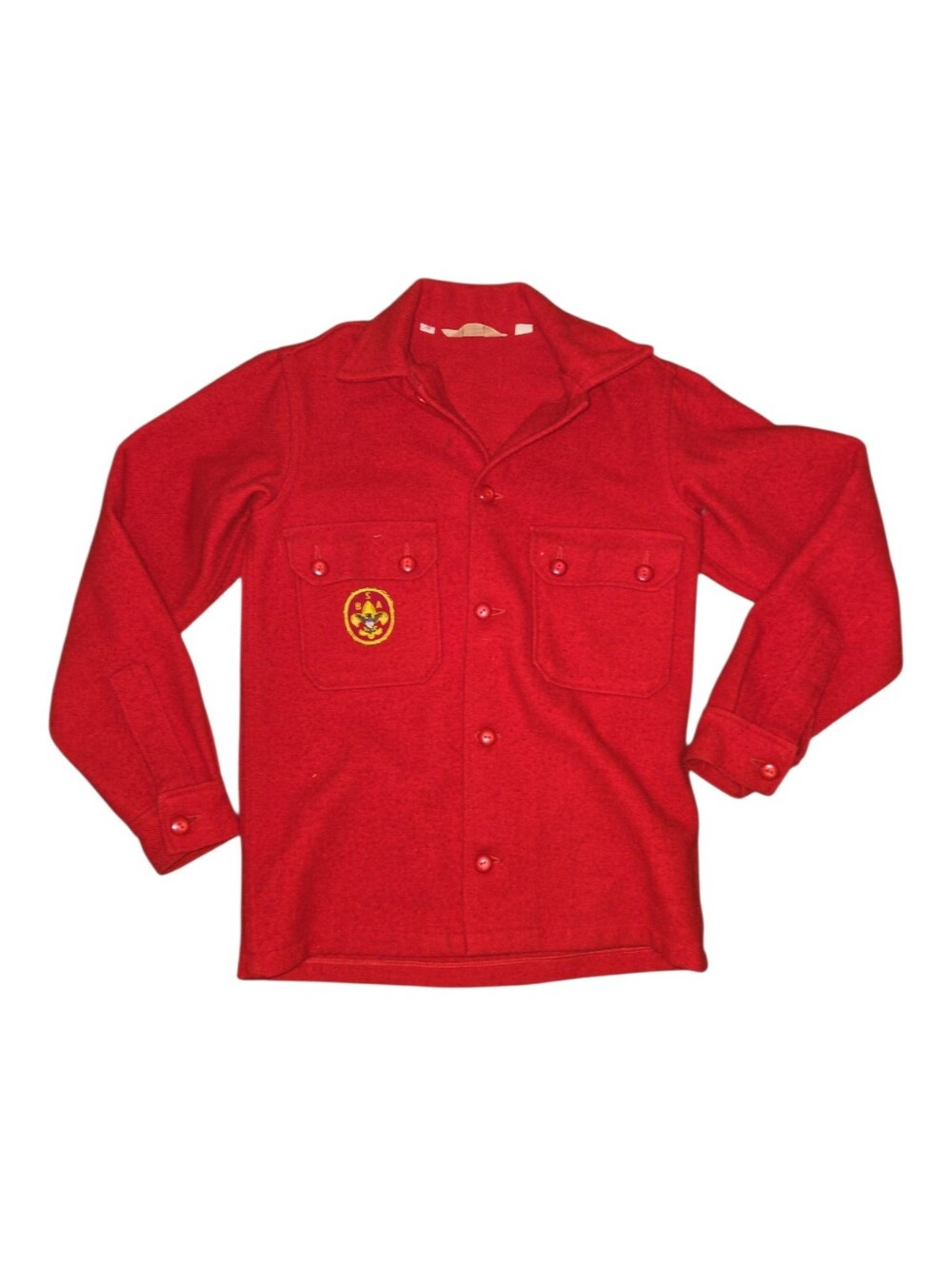 Vintage Boy Scouts  Wool Jacket Size 18